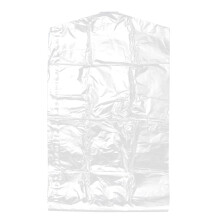 FRCOLOR Clear Garment Bags – 50pcs Travel Suit Covers, 35.43"x23.62", Hanging Wardrobe Storage Bags, Compatible with Standard Hangers