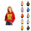 Boys Hooded Sweatshirt Graphic Print Casual Pullover with 1