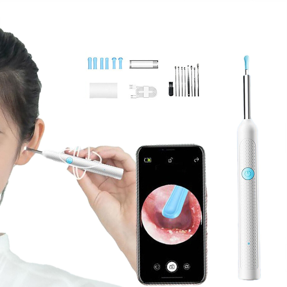 Borescope Wireless Ear Cleaning Tool With 2000W Camera For Kids Adults Android Compatible Type C Charging 9327961668959