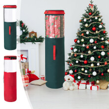 Sac et boîte de rangement de Noël pour décorations (1 ensemble)