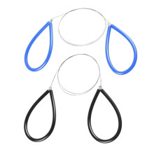 2Pcs Ceramic Clay Cutting Wire Tool Stainless Steel Wire Clay Cutter with Comfortable Grip Handle for Pottery Crafting