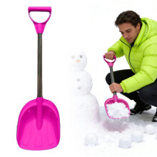 Kindersneeuwschep met roestvrijstalen D-vormige handgreep, 61 cm