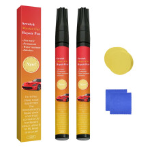 7.4ml Car Scratch Repair Pen with Sponge & Cloth – Removes Shallow Scratches, Reduces Deep Ones, No Water Marks (Compatible with All Cars)