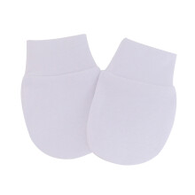 AWZXDE Baby Glovesens Gentle Hand Covers for 0-6 Months, Unisex Soft Hand Comfort White