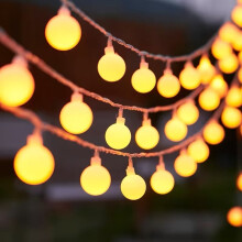 Univerzális lámpa - 1 db-os gömb alakú fényfüzér - LED-es tündérfény beltéri és parti esküvői fa hálószobába ramadán Valentin-napi