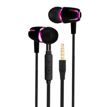 Wired Earbuds with Mic, Noise-Isolating In-Ear Headphones, HD Sound, Compatible with Most 3.5mm Devices, 7 Colors