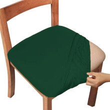 Soft Brushed Elastic Chair Cover – Modern Slipcover for Dining, Office & Living Room Chairs, Durable Fabric, Comfortable Seat Protection, Compatible
