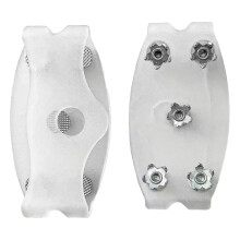 Ice Cleats for Shoes and Boots Silicone Steel 1 Pair