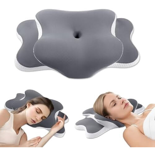 Ergo Cervikalpude Memory Foam Grå