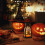 Halloween LED lantern 14.2 cm portable battery-powered 1
