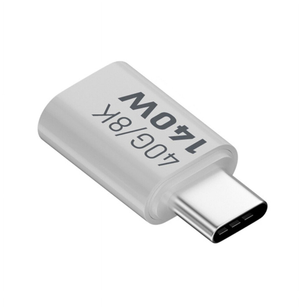 Type-C Adapter 140W 40G 8K Usb-C Connector For Laptops Smartphones And Tablets High Speed Charging And Data Transfer 9496895179562