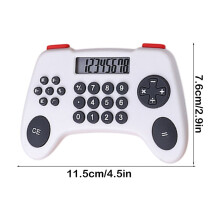 Simple Calculator Interest Gamepad Calculator 8-digit Arithmetic Calculator Desktop Novelty Personalized Student Stationery