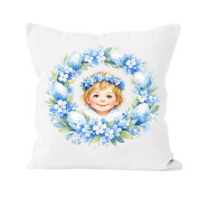 Easter character cushion throw pillow for children's room