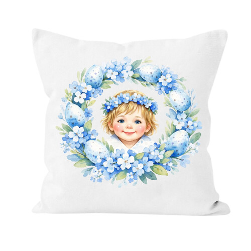 Easter character cushion throw pillow for children's room