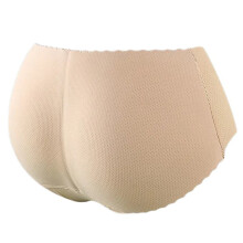 Hofteforsterker Rumpeløftere Undertøy Sømløse Falske Rumpe Polstrede Truser Shapewear Truser Bodyshorts for Kvinner Dame