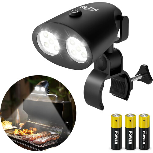 Φωτιστικό LED για BBQ με βάση στήριξης και 2 ρυθμίσεις φωτεινότητας – Συμβατό με
