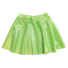 AWZXDE Kids Color Block Tutu Skirt – Green Sequin Pleated Ballet Puff Skirt for Toddler Girls, Party/Carnival/Dance Wear, Compatible with Standard