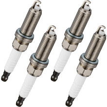 5118 Iridium Spark Plugs Compatible with Nissan Frontier, Micra, Sentra, Versa, Note, Suzuki Equator (1.6L–2.5L L4); Replaces PLZKAR6A-11, Set of 4