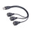 Καλώδιο επέκτασης USB αρσενικό σε τρία θηλυκά για βολική σύνδεση και φόρτιση 1