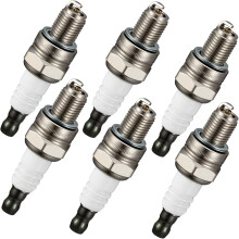 Universal Iridium Spark Plugs Compatible with Zenoah G230RC, G240RC, G260RC, G270RC, G290RC, G320RC, 231/260 PUH/PUM, CMR7H – Set of 6