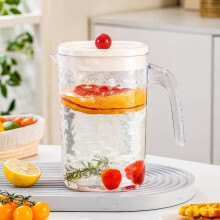 Grande carafe à eau – Design ondulé bicolore, distributeur de thé/jus/infusion froide, blanche ou verte, idéale pour la maison et les fêtes