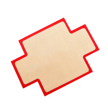 Tapis de cuisson en silicone résistant à la chaleur pour pain, pâtisseries et préparation de pâte - Revêtement antiadhésif pour four et