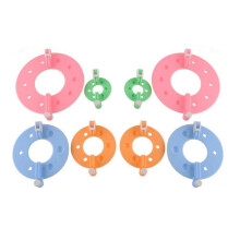 Fabricante de Pompons, 4 Tamanhos de Pompons, Ferramenta para Fazer Pompons, Faça Você Mesmo Bolas de Algodão para Tricô, Pompons Fáceis de Fazer