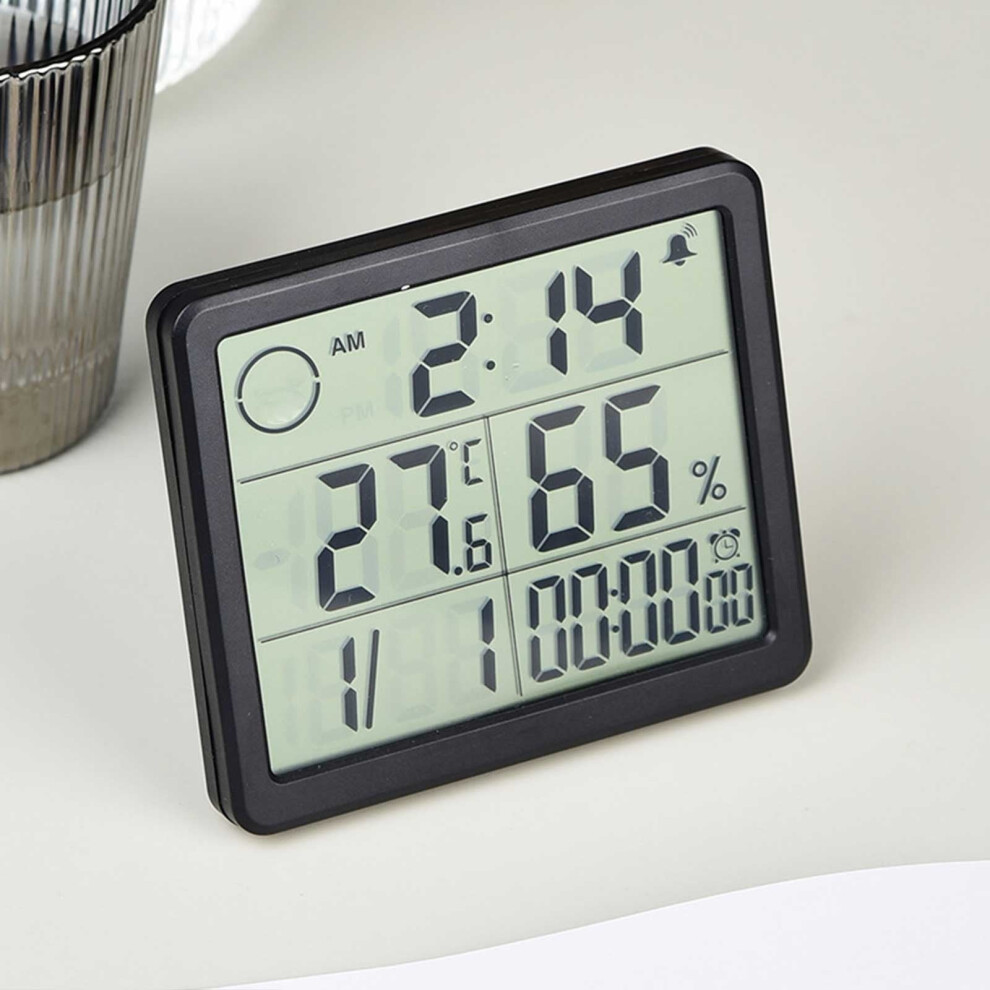 Digital Indoor Thermometer Hygrometer with Humidity Gauge, High Accuracy Room Temperature Monitor for Home, Office, or Greenhouse