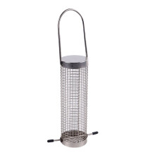 Abreuvoir et mangeoire suspendus en métal pour oiseaux de compagnie, inséparables, canaris, hamsters, volailles et oiseaux sauvages.