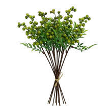 Composition florale artificielle pour cloison de restaurant, décoration de mariage et bouquet – Motif fruits en mousse *1