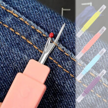 Dual Needle Threader for Precision Seam Work – Minimalist, Durable Metal Design, Compatible with Home Sewing & Craft Projects