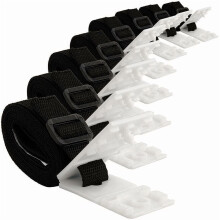 Pieces Pool Cover Reel Straps and Clips for Reels Pool Solar Cover Reel for Inground Pool Reel Solar Tube..