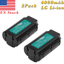 2Pcs 7.4V 4.0Ah Li-ion Battery for Paslode IM65Li IM250Li IM300Li IM350Li 902654