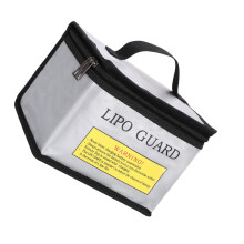 Travel Friendly Battery Safe Bag for Batteries Storage and Convenient Carrying with Handle Design