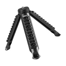 Small Flashlight Tripod Stand Foldable Design Practical Plastic Base for Camping Hiking Photography Outdoor Activities