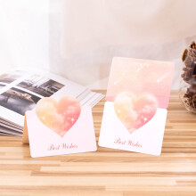 10 PCS Valentines Day Cards, 3D Heart Cards Bulk for Anniversary Wedding Birthday, Kids Classroom Exchange, Valentines Day Decorations(3.8 inch)