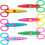 6-Pack Decorative Edge Craft Scissors for Scrapbooking & Safety Art Projects 1