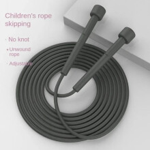 Professional non-slip jump rope, wear-resistant, PVC, anti-vibration, soft beads, bamboo, fitness equipment