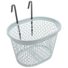Scooter Basket 1Pack Plastic Rectangular Grey for Cycling and Shopping Use for Adults