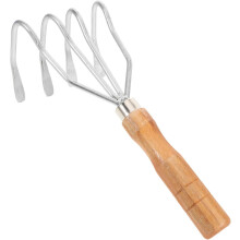 Clam Rake Digger Tool Handheld Rake for Shell Digging Comfortable Grip for Beach Clamming and Reliable Garden and Beach Supplies