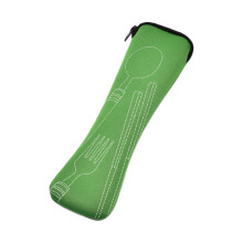 Portable Cutlery Storage Bag – Multi-function Utensil Pouch for Camping, Picnics, BBQ; Wear-resistant Spoon, Fork, Chopsticks & Straw Organizer