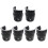 6Pcs Pool Table Pockets Billiard Pockets Replacement Billiard Storage Pockets Pools Table Net Pockets 1