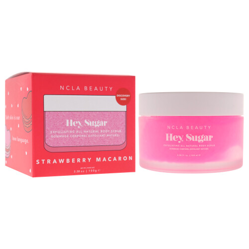 NCLA Hey Sugar Body Scrub Strawberry Macaron - 3,38oz 2