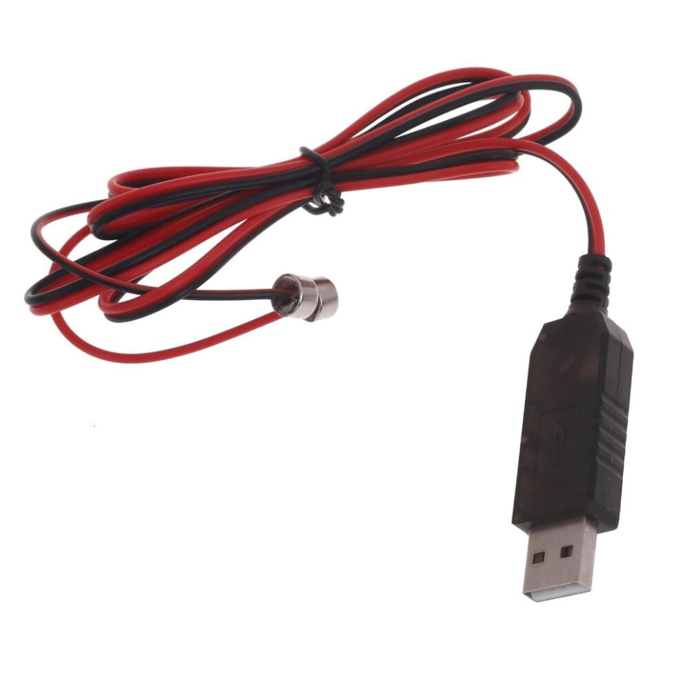 100Cm Usb Charger Cable Cord Charging Wire Line For 14500 16340 26650 Batteries 9402001215505