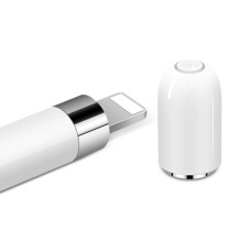 FZFLZDH Magnetische Pencil Dop Stylus Pen Oplaadbeschermkap Compatibel met Apple Pencil voor iPad Pro 9.7"/10.5"/12.9" (Wit)
