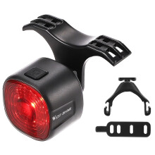 WEST BIKING WT09 Smart Brake Tail Light, USB-Charged, Auto-Sensing, Waterproof Rear Light for Road Bike & MTB, Compatible with Outdoor Cycling