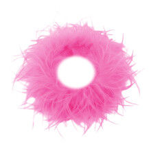 Home Decor Ladies' Patting Wristband Furry Turkey Sleeve Patting Wristband Circular Patting Ring Sleeve Suitable for and Girls' Party and Carnival