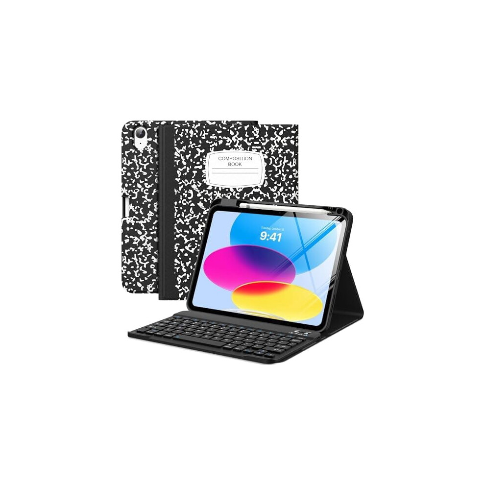 Ipad 11Th And 10Th Gen Case With Bluetooth Keyboard And 952399344558