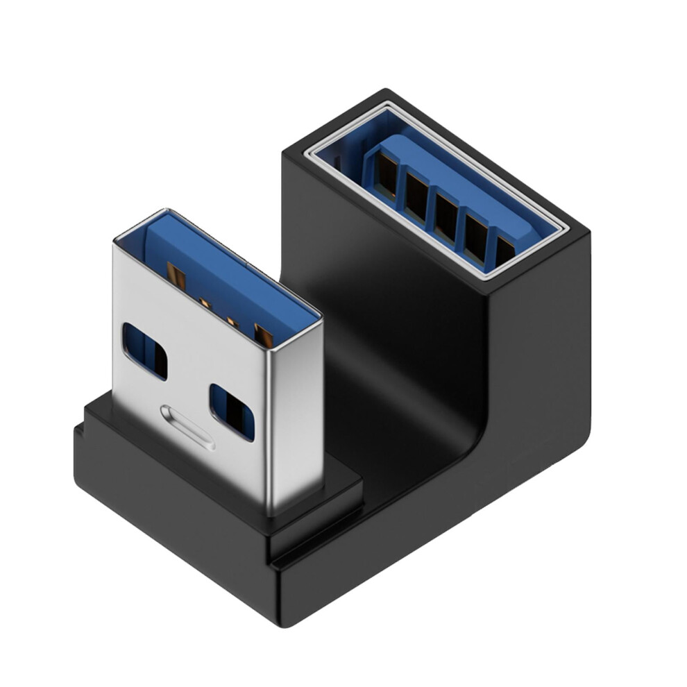 Usb 3.0 90 Degree A Male To Female Adapter 10Gbps 952399346057