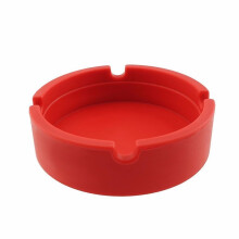 Silicone Ashtray 8.3" – Bendable, Collapsible, Heat Resistant to 446F, Dishwasher Safe, Portable for Camping, Multi-Color Options